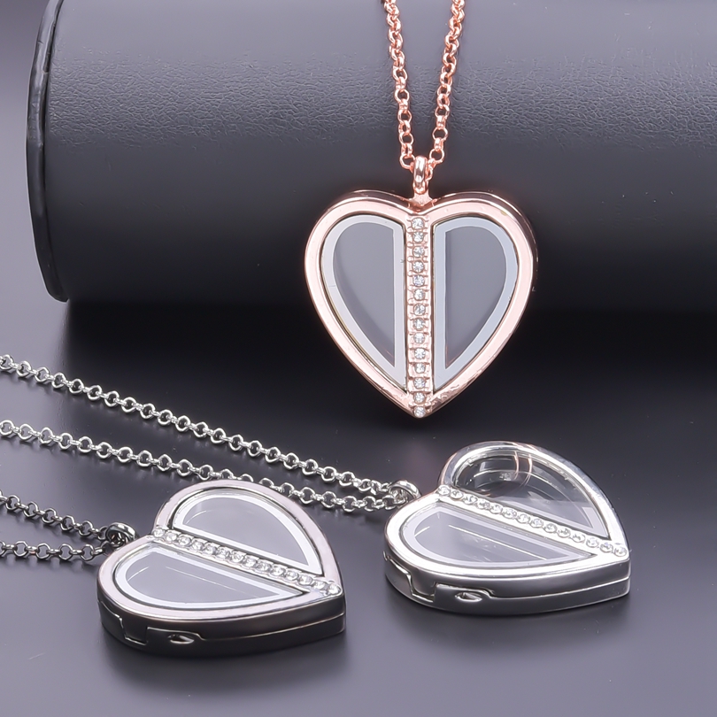 Men Accessories Neck Chain - Magnet Heart Locket Necklace For Women