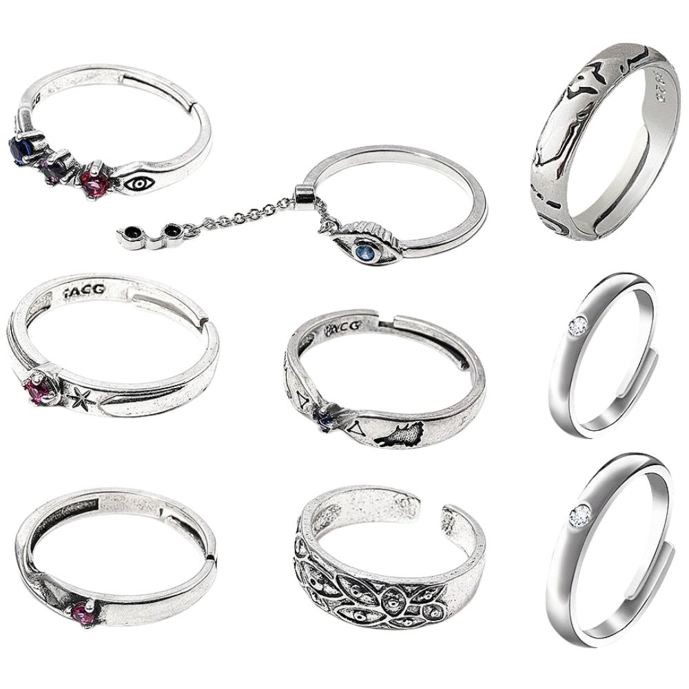 Anime JJK Rings Yuta Okkotsu C - Men'S Accessories And Jewelry 评论和价格