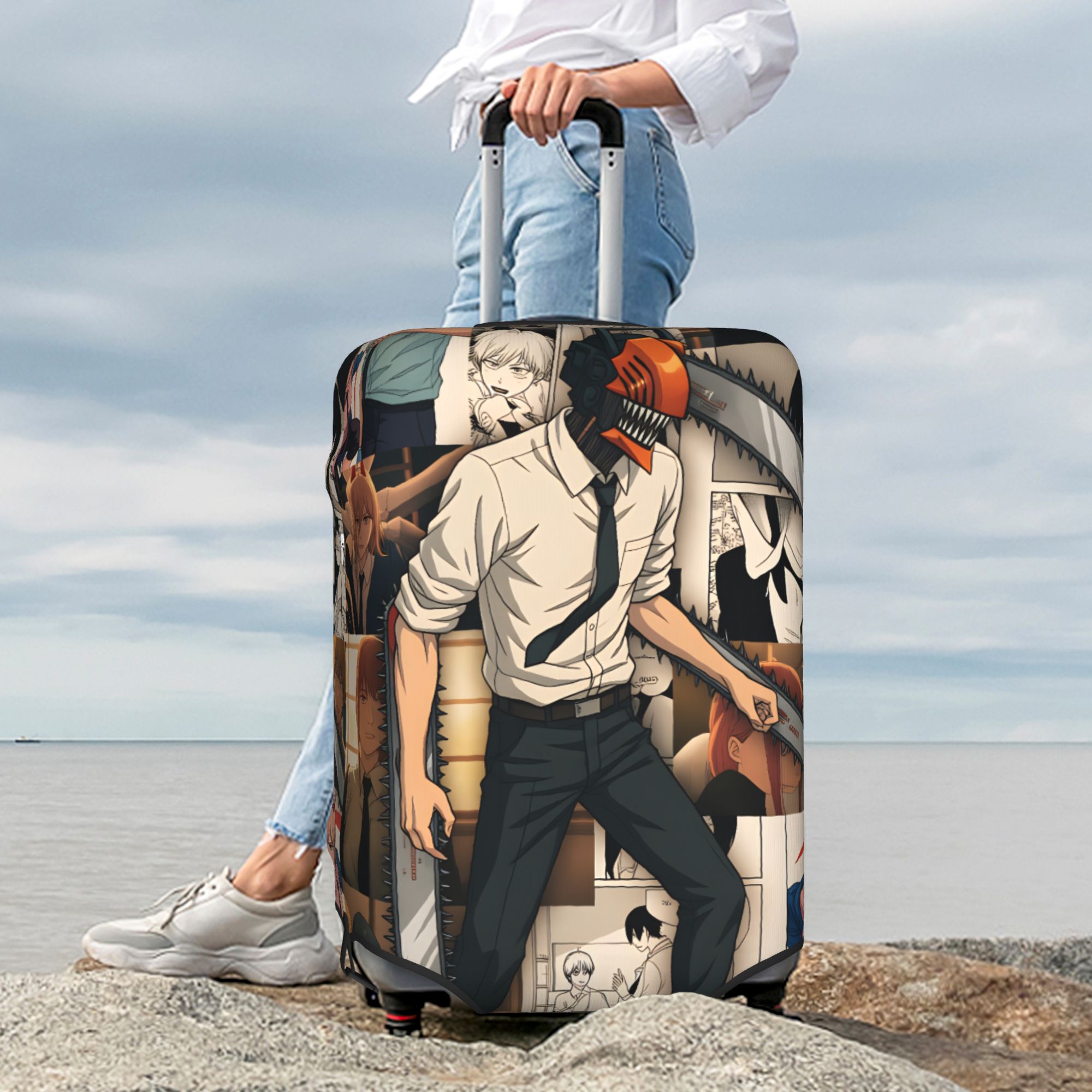 Denji Chainsaw Man Power  Lugg - Men'S Accessories Travel Bag 评论和价格