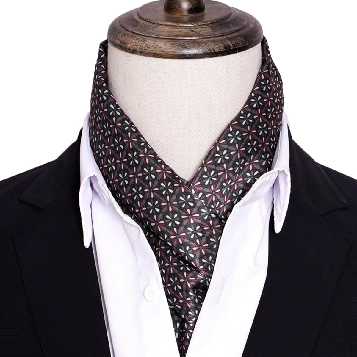 New Men's Stripe Silk Scarf Ho - Men'S Accessories Premium 评论和价格