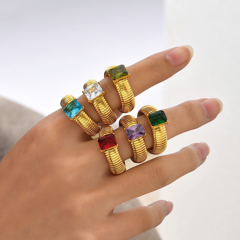 Sprial Ring For Women Men Luxu - Men'S Accessories Hand Bands 评论和价格