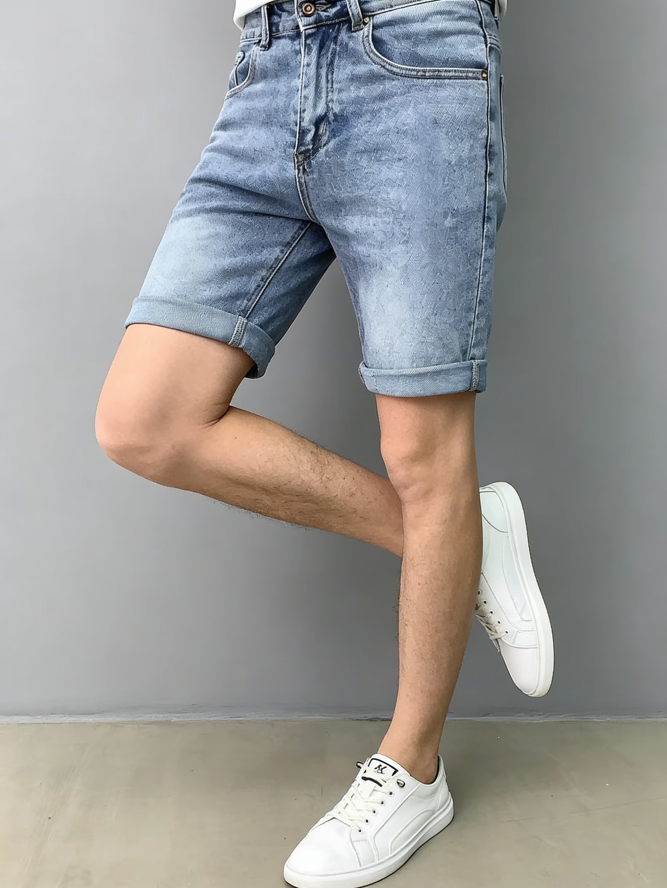 Men Classic Stretch Blue Denim - Men'S Accessories For Jeans 评论和价格