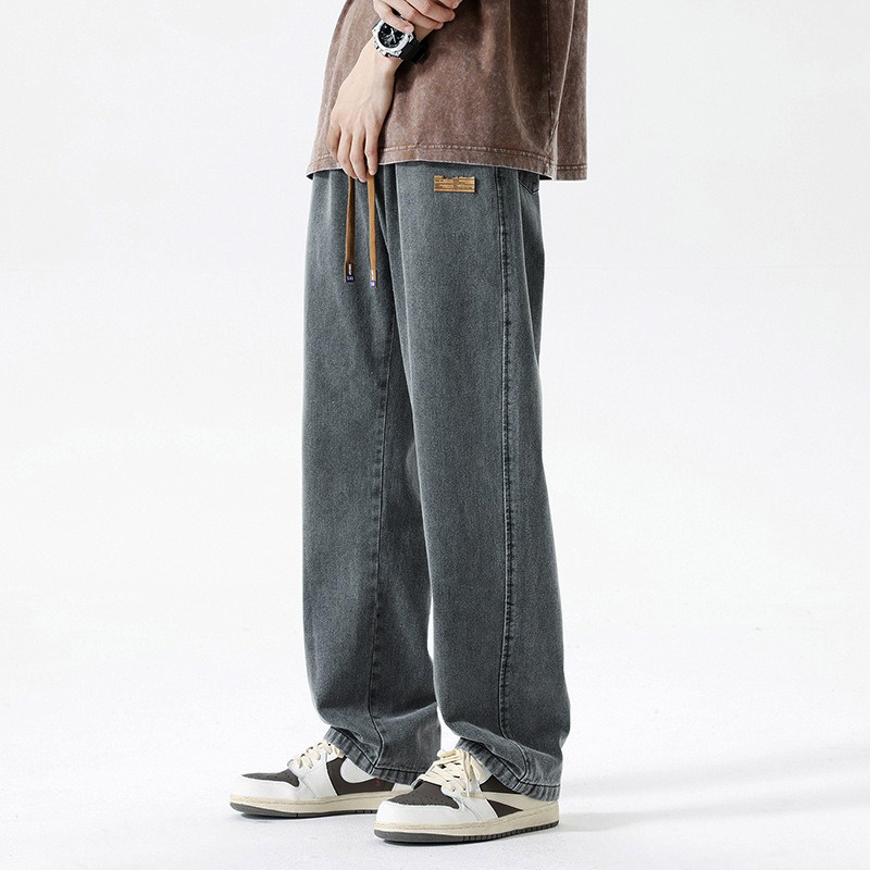 Summer Thin Men's Baggy Jeans  - Men'S Accessories For Jeans 评论和价格