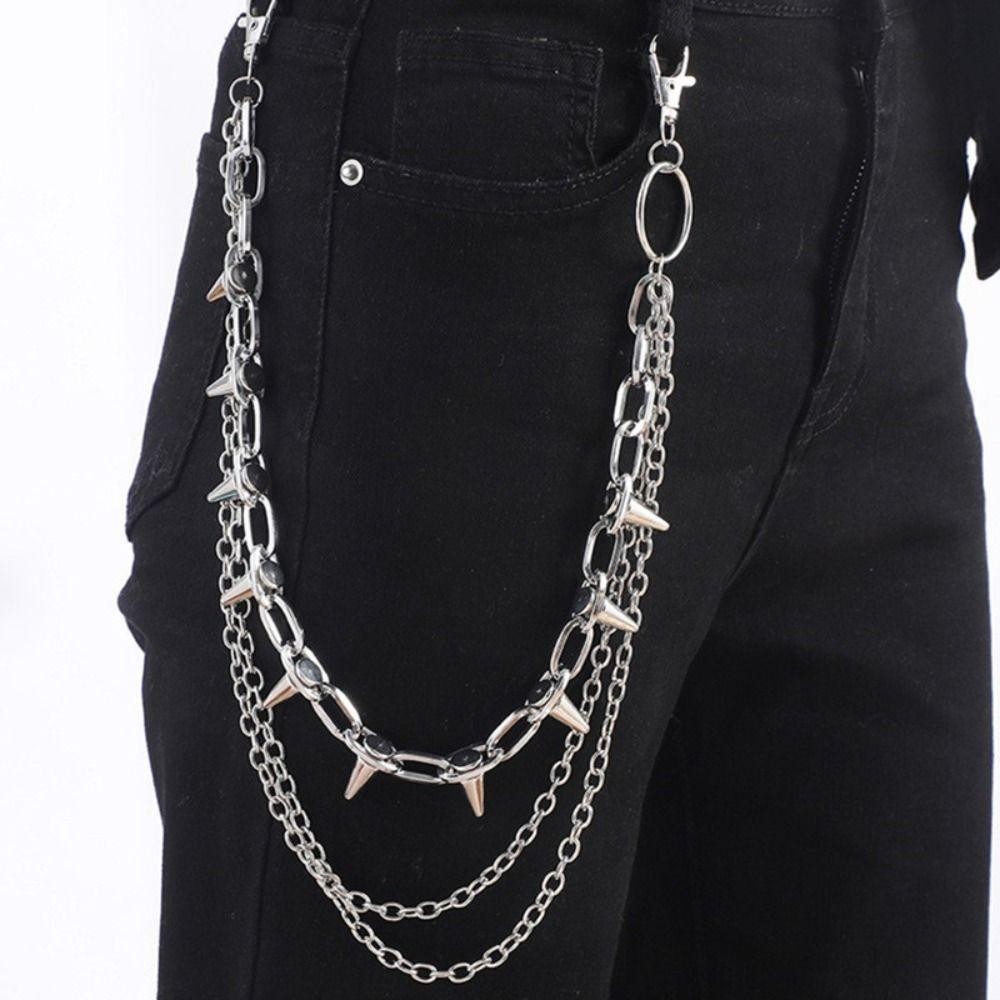 Unisex Hip Hop Punk Rock Metal - Men'S Accessories For Jeans 评论和价格