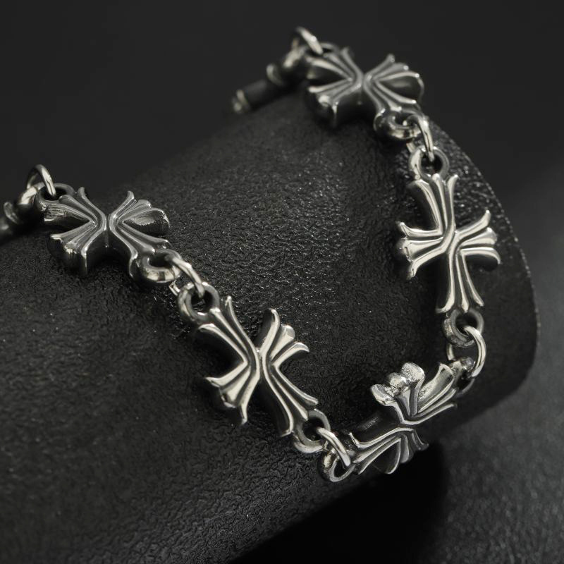 Punk Chain With Cross Necklace - Men'S Accessories Premium 评论和价格