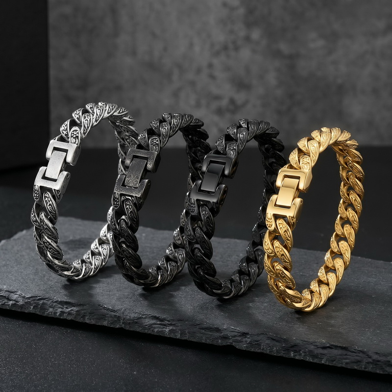 Man Bracelet Homme 13MM Wide S - Men'S Accessories Hand Bands 评论和价格