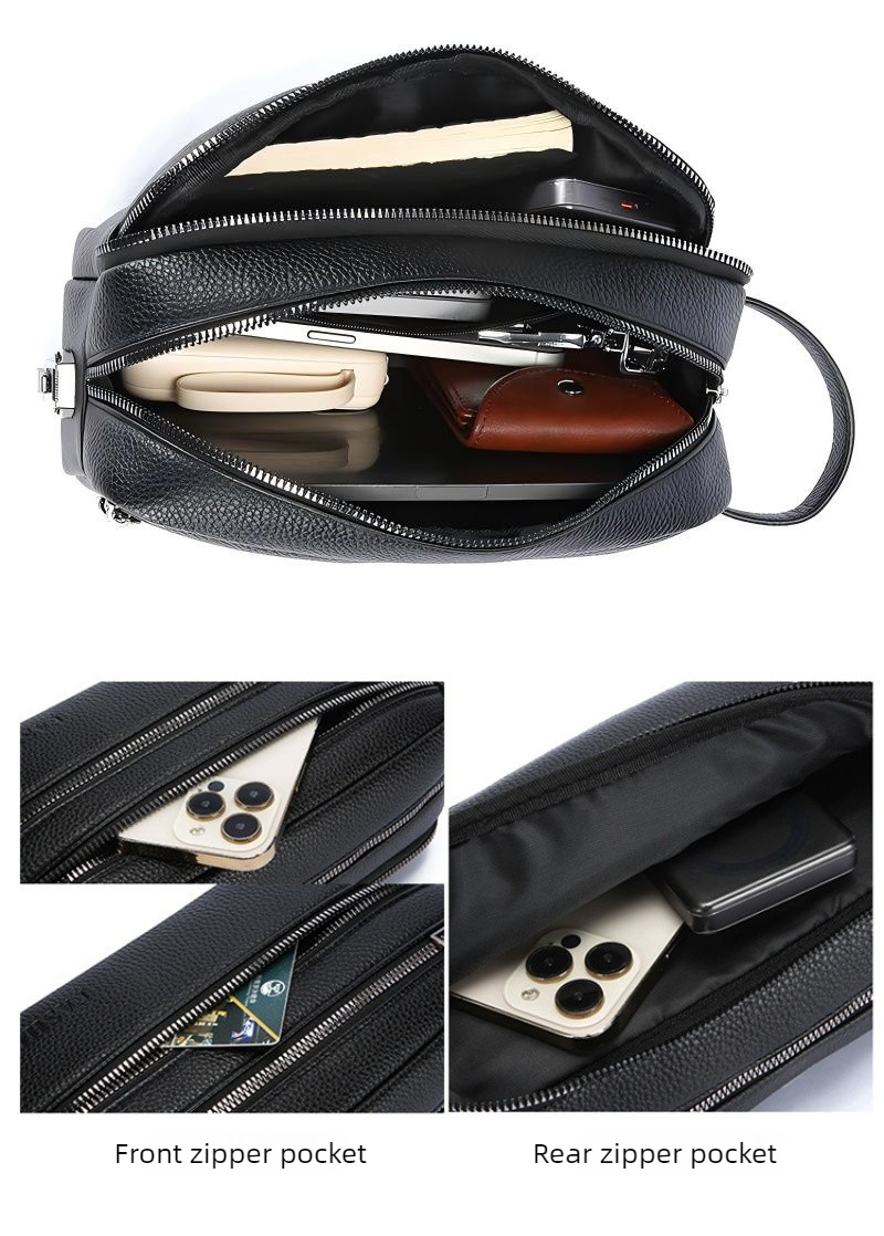Vintage Men Hand Clutch Bag Mu - Men'S Accessories Travel Bag 评论和价格