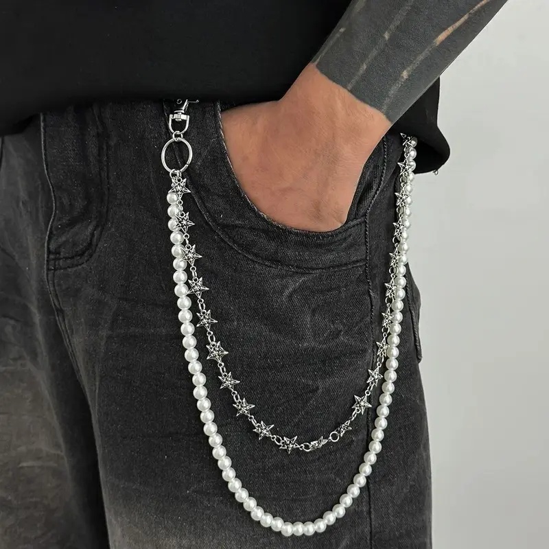 Salircon Vintage Punk Metal Pe - Men'S Accessories For Jeans 评论和价格