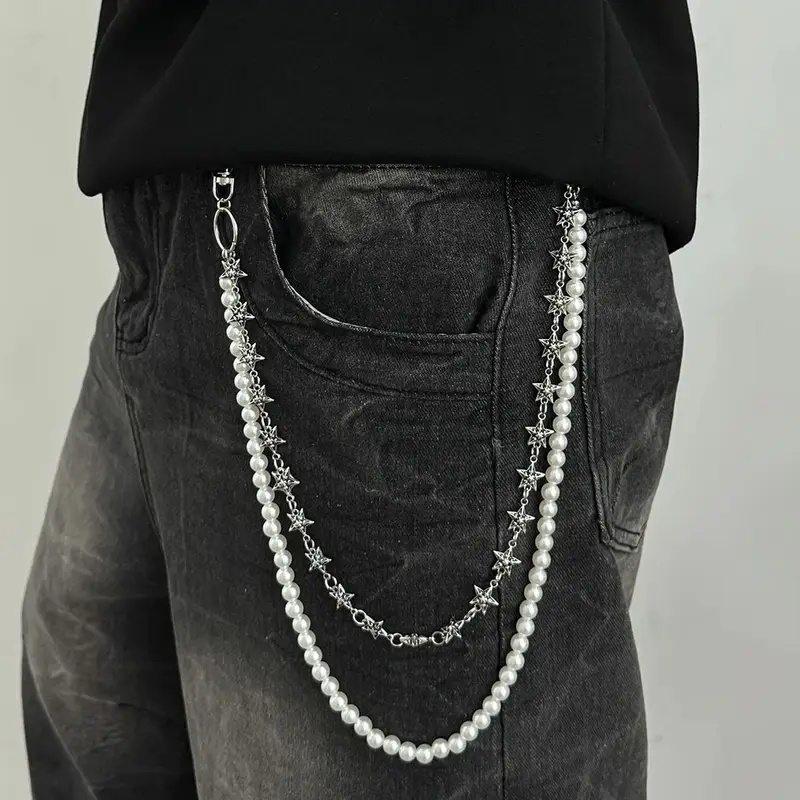 Salircon Vintage Punk Metal Pe - Men'S Accessories For Jeans 评论和价格