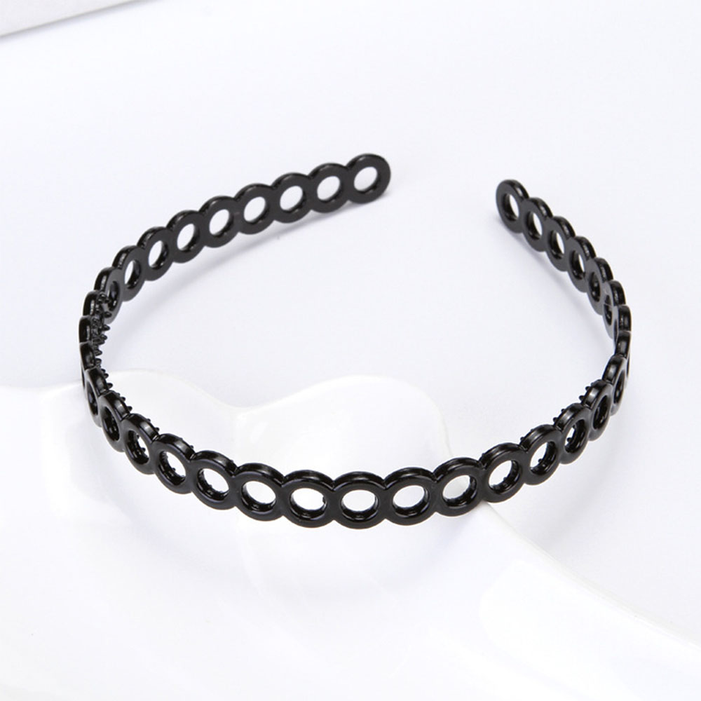 Fashion Plastic Headdress Blac - Men Accessories Shop 评论和价格