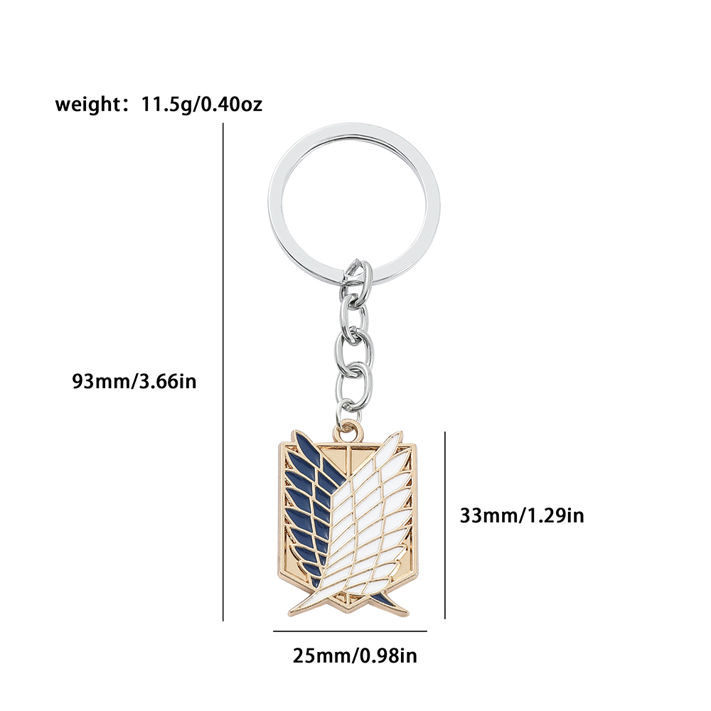 Anime Attack on Titan Enamel B - Men'S Accessories And Jewelry 评论和价格