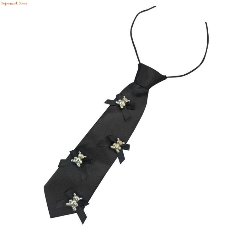 Q5WE Elegant Black Necktie Pre - Men'S Accessories Premium 评论和价格