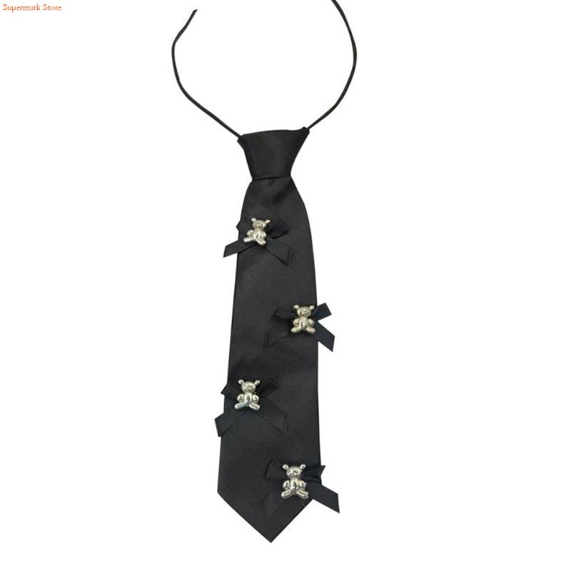 Q5WE Elegant Black Necktie Pre - Men'S Accessories Premium 评论和价格