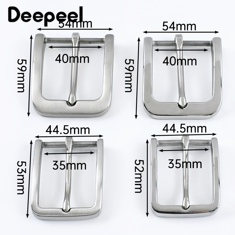 Deepeel 35/40mm Stainless Stee - Men'S Accessories For Jeans 评论和价格