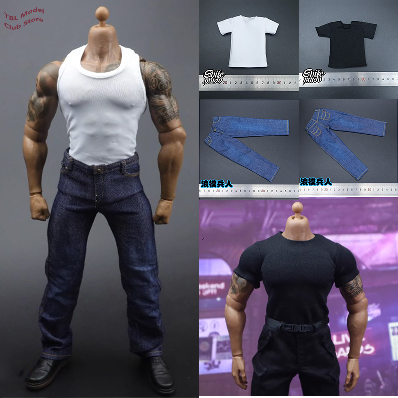 1/6 Man Strong Soldier Blue Je - Men'S Accessories For Jeans 评论和价格