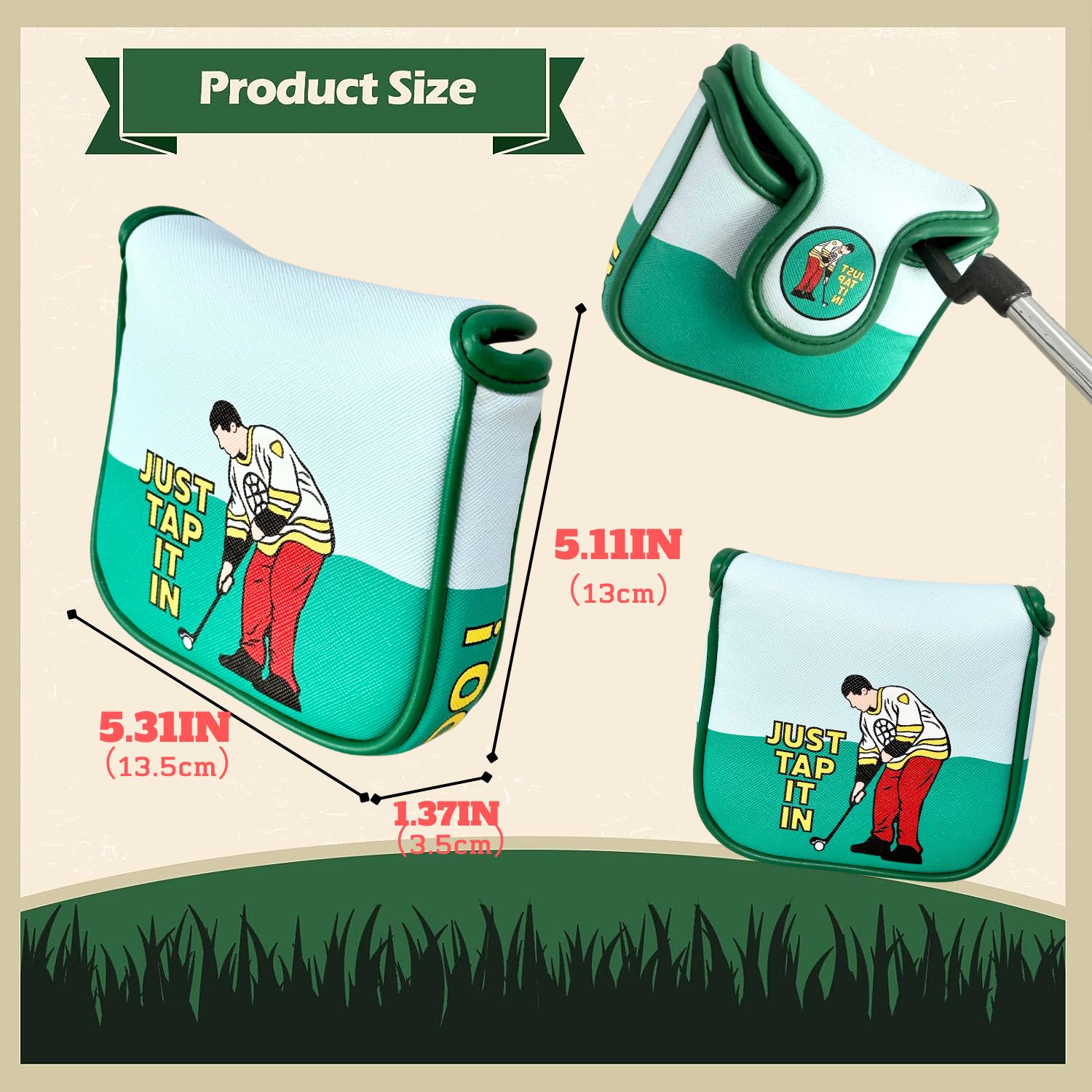 Funny PU Leather Golf Putter C - Men'S Accessories Premium 评论和价格