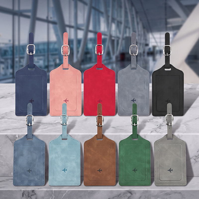1PC PU Leather Luggage Tag Wom - Men'S Accessories Travel Bag 评论和价格