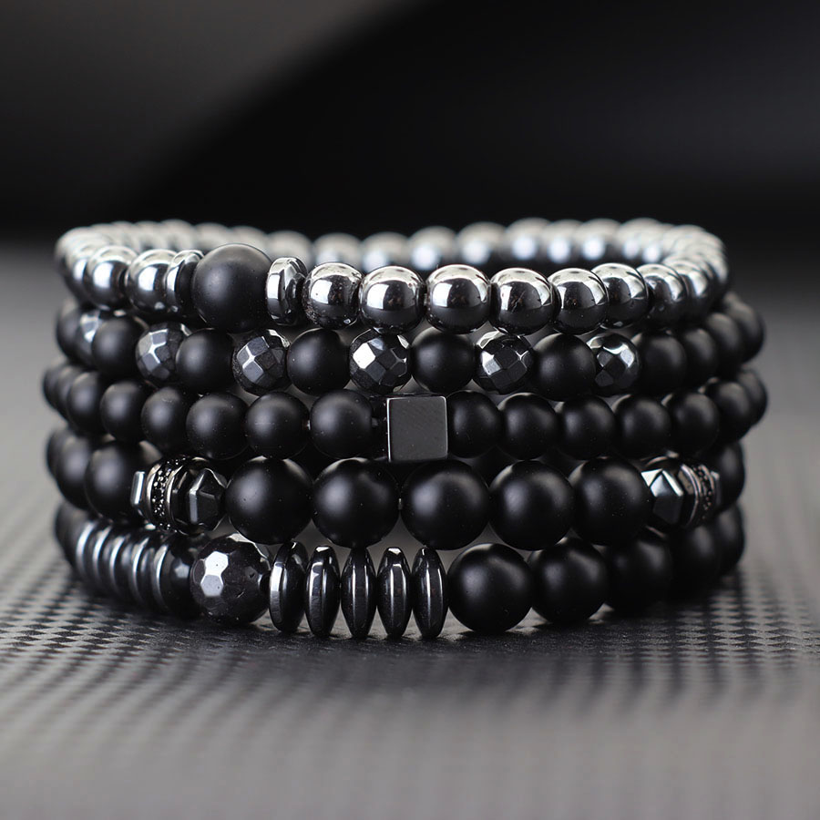 Premium Bracelet Set Men Natur - Men'S Accessories Premium 评论和价格