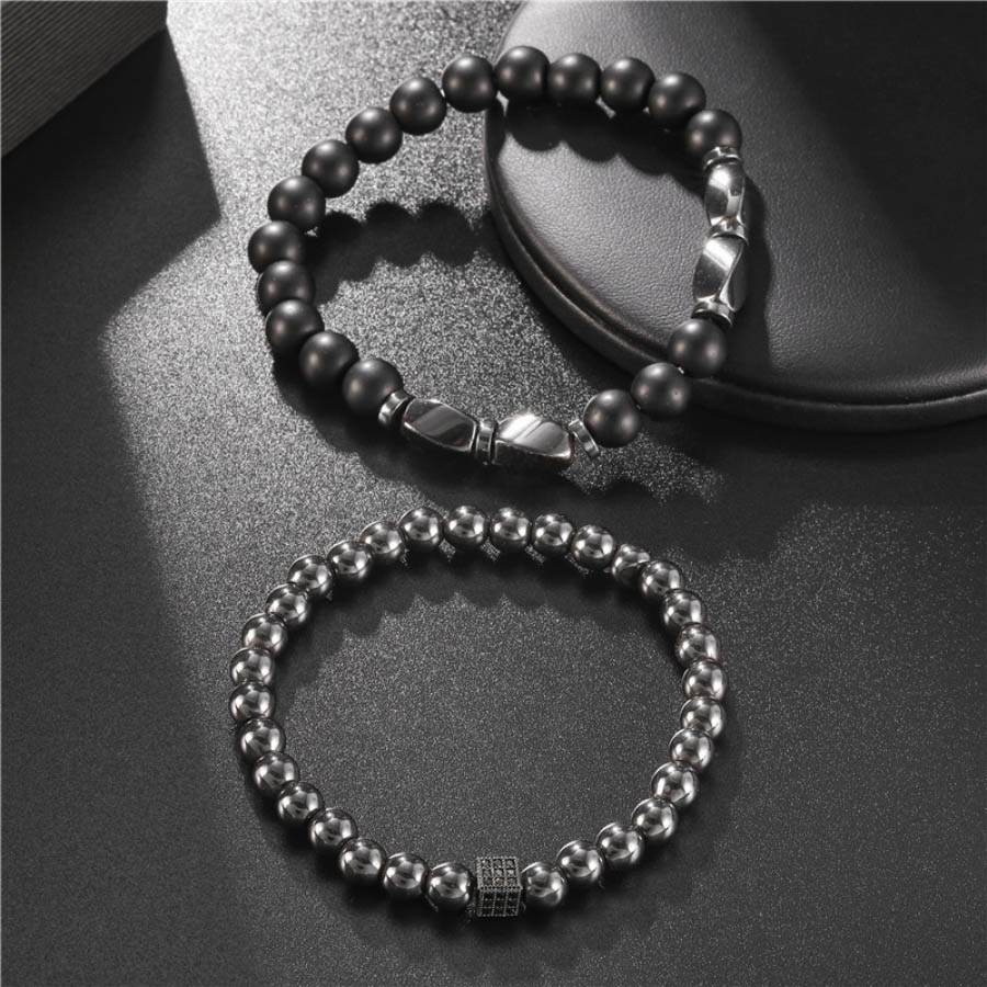 Premium Bracelet Set Men Natur - Men'S Accessories Premium 评论和价格