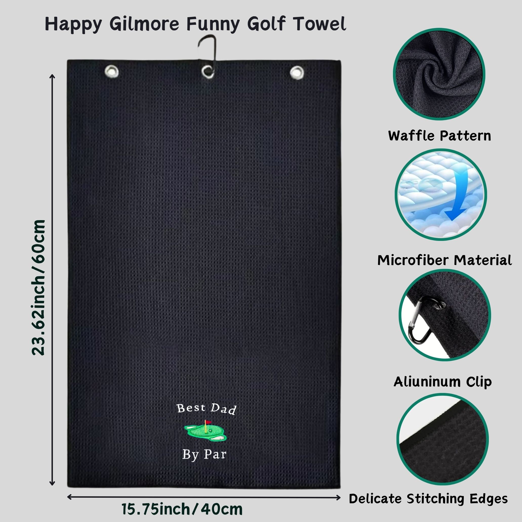 Best Dad Microfiber Premium Go - Men'S Accessories Premium 评论和价格