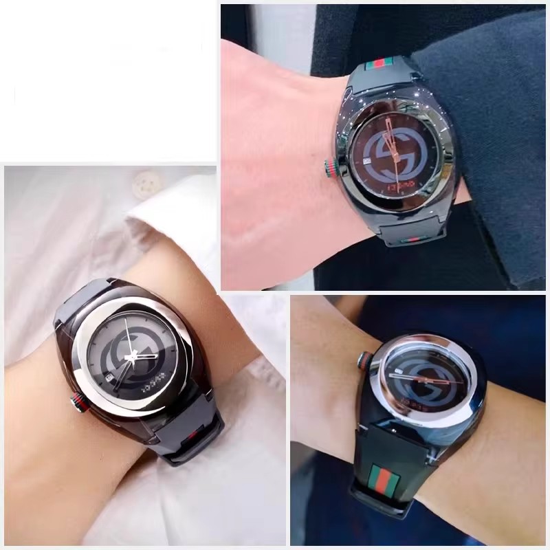 For Gucci YA137/YA137107A Rubb - Men'S Accessories Gucci 评论和价格