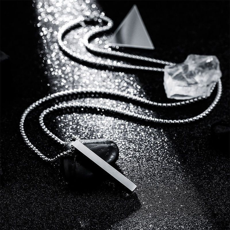 Stainless Steel Pendant Neckla - Men Accessories Neck Chain 评论和价格