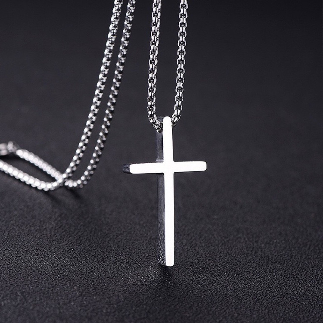 Stainless Steel Pendant Neckla - Men Accessories Neck Chain 评论和价格
